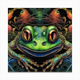 Frog741 Canvas Print