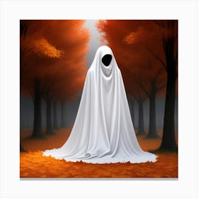 Ghost In The Woods 12 Canvas Print