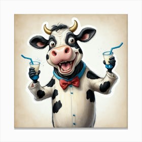 Milk Cow Canvas Print