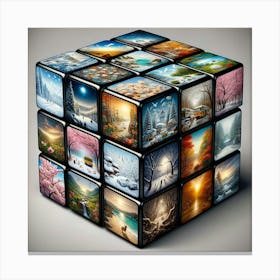 Cube Of Life Canvas Print