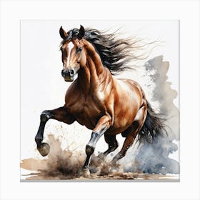 Horse Running 4 Canvas Print