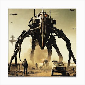 War Of The Worlds 5 Canvas Print