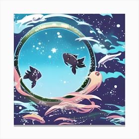 Two Fish Canvas Print
