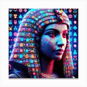 Cleopatra Portrait Artwork 190 Canvas Print