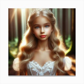 Cinderella Canvas Print