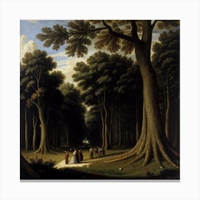 Walk In The Woods Canvas Print