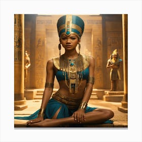 Egyptian Queen 1 Canvas Print