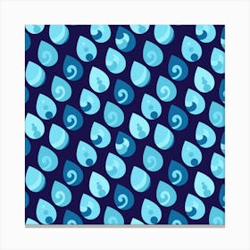 Rain Drops Canvas Print