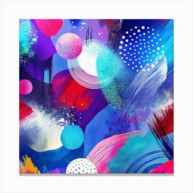 Abstract Abstract Painting Canvas Print