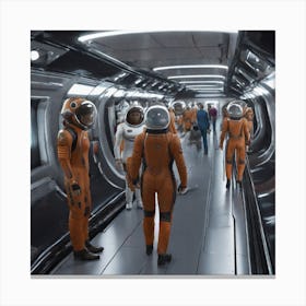 Space Station 110 Canvas Print