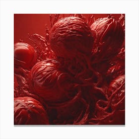 Bloody Balls Canvas Print