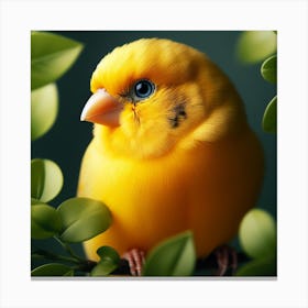 Yellow Finch 2 Canvas Print