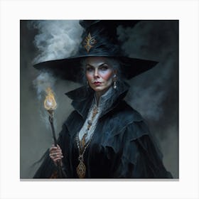 Witch 3 Canvas Print