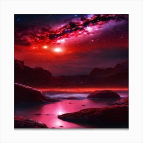 Galaxy Wallpaper Canvas Print