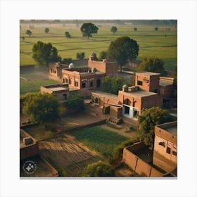 Village In Pakistan 1 Canvas Print