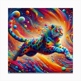 Colorful Tiger 2 Canvas Print