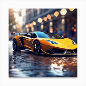 Lamborghini 180 Canvas Print