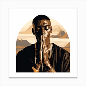 Pray Canvas Print