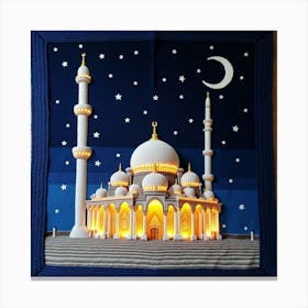 Islamic Mosque 8 Canvas Print