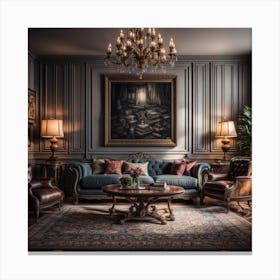 Living Room Canvas Print