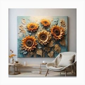 Sunflowers 3 Canvas Print