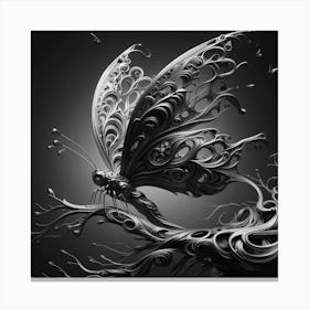 Fractal Butterfly 3 Canvas Print