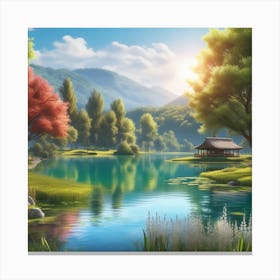 Asian Landscape 11 Canvas Print