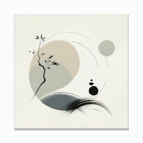 Yin And Yang Canvas Print