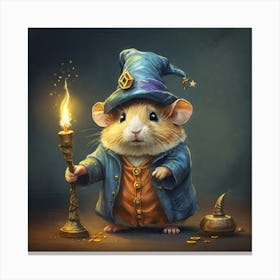 Wizard Hamster 1 Canvas Print