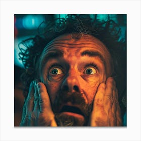 Surprised Man 1 Canvas Print