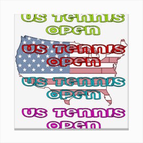 Us Open Tennis Canvas Print