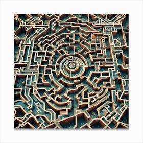 Labyrinth Canvas Print