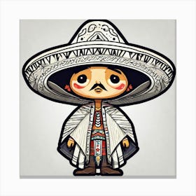 Mexican Boy 1 Canvas Print