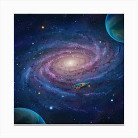 Stellar Odyssey Canvas Print