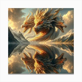 Dragons 2 Canvas Print