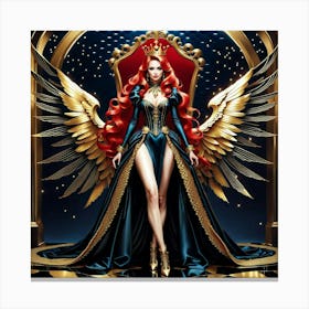 Queen Of The Gods Canvas Print