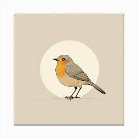 Robin 34 Canvas Print