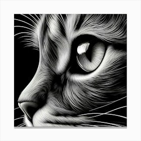 Cat'S Face 2 Canvas Print