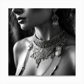 Details And Close Ups Of Intricate Jewelry (3) Canvas Print