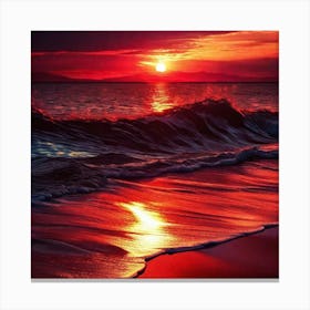Sunset 25 Canvas Print