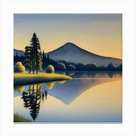 lone pine island Canvas Print