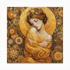 Golden Lily Canvas Print