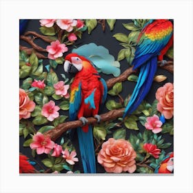 Parrot. 1 Canvas Print