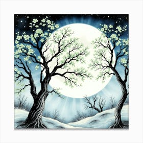 Full Moon 12 Canvas Print