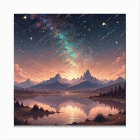 Starry Night Canvas Print