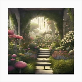 Fairy Garden 6 Canvas Print
