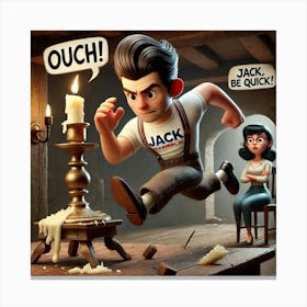 Jack Be Quick Canvas Print