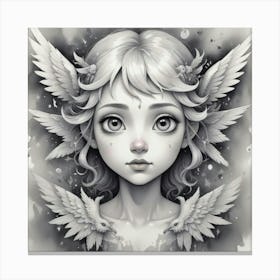 Angel Girl Canvas Print