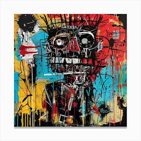 'Skull' 16 Canvas Print