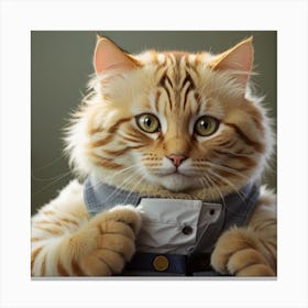 cute cat 4 Canvas Print